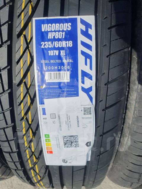 Hifly Vigorous HP801, 235/60 R18, 18", 1 шт, в наличии, 235 мм, 60 % ...