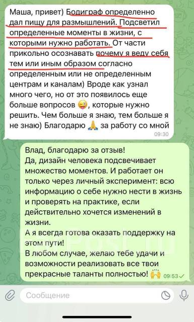 Составление и расшифровка бодиграфа дизайн человека во Владивостоке