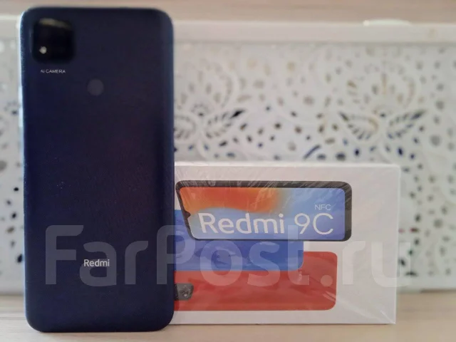 Xiaomi Redmi 9C. �/�, 64 ��, ������, 3G, 4G LTE, Dual-SIM, NFC ����