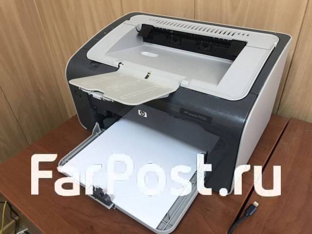 Лазерный принтер HP Laserjet P1102s, б/у, в наличии. Цена: 17 000₽ во ...