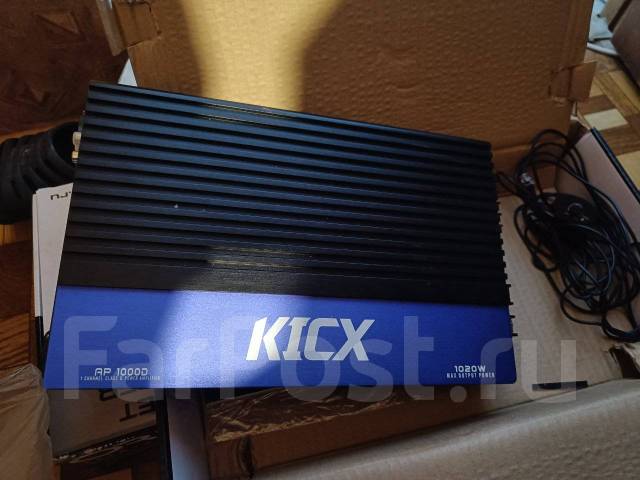 Усилитель KICX AP 1000D, 1-канальный, 1 000 Вт, б/у, в наличии. Цена: 8 ...