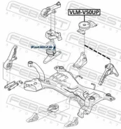 ����� ��� FORD Focus III/KUGA/C-MAX 10- ���. Febest VLMV50UP VLMV50UP ����