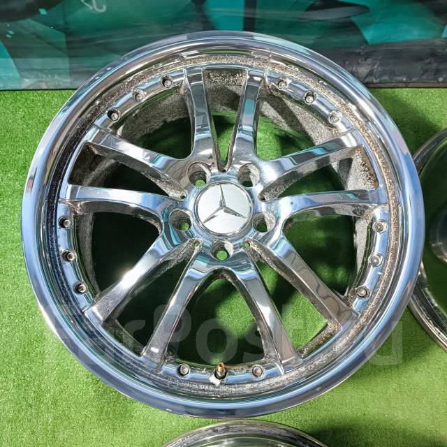 Диски литые Mercedes Benz! Хром! R18, PCD 5-112, 18", 1 шт, 5x112, 66,6 ...