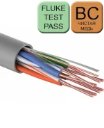 ������ U/UTP (4x2x0,52) ����� ���� ��������� 5e, 4 ����, 24AWG, BC (������ ����), ����������, PVC, ����� ����