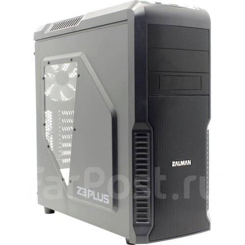 Корпус Zalman Z3 Plus черный, б/у, в наличии. Цена: 1 499₽ во Владивостоке