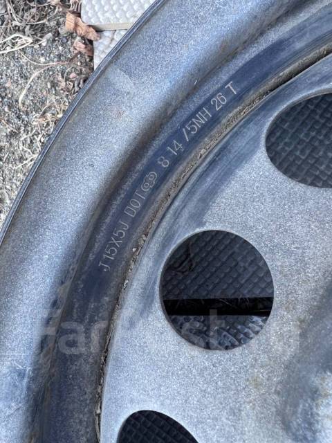 Диски штампованные /штамповка R 15 4/100 Toyota, Topy, 15", 3 шт, 4x100 ...