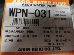 ����� ������� E15S, E13S Nissan Aisin WPN-031 21010-50A28 2101050A28 WPN-031 ����