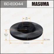 ���� ��������� Masuma, front BMW X5 (F15), X6 (F16) Masuma ������� BD-E0044 | �������� �� ��, ������, 5 ����� | �������� �� 12 ��� | ������ � �������...
