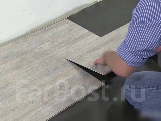 Укладка ламината, плитки ПВХ, линолеума, паркета во Владивостоке