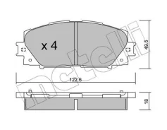 ������� ��������� �� 2207450 Metelli 2207450 ����