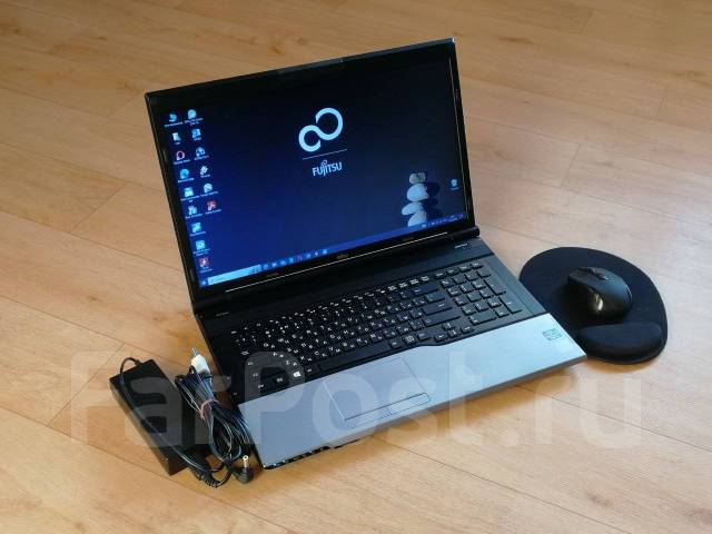 Ноутбук с большим экраном, SSD+HDD, новая батарея! Made in Japan ...