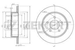 ���� ����. ����. Dodge Caravan IV 01- Chrysler Voyager III IV 95- Zekkert BS-5654 BS5654 ����
