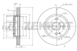 ���� ����. �����. Mazda 2 II 07- Zekkert BS-5656 BS5656 ����