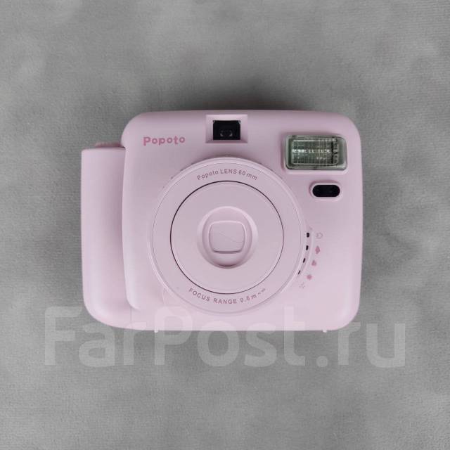 Фотоаппарат-полароид Popoto Instant Rose Pink+Картриджи Fujifilm 20шт ...