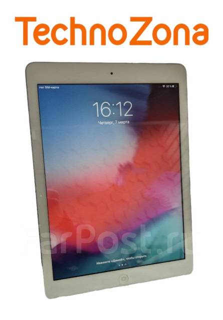 Apple iPad Air 16GB, 9.7 дюймов, iOS, 16 гб, б/у, в наличии. Цена: 8 ...