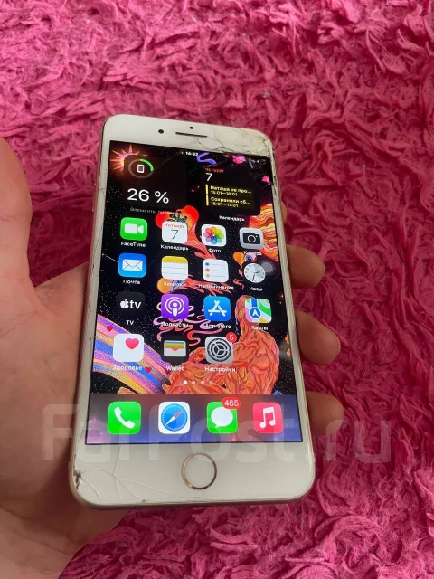 Apple iPhone 8 Plus. �/�, 64 ��, �������, 4G LTE, NFC ����