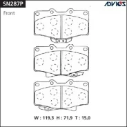 �������� ��������� ������� Advics �������� SN287P SN287P ����
