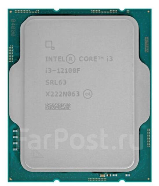 Процессор Intel Core i3-12100F OEM, б/у, в наличии. Цена: 6 800₽ во ...