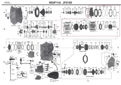 �������� ��������� Nissan / Mitsubishi JF015 �� (�/�) 325550A-UD 325550AUD ����