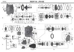 ���� ����������� ���� / CVT / ��������� Lintex JF015E (RE0F11A) ��������� HIGH ������ 130mm 30T 1,6mm �� 244704160 ����