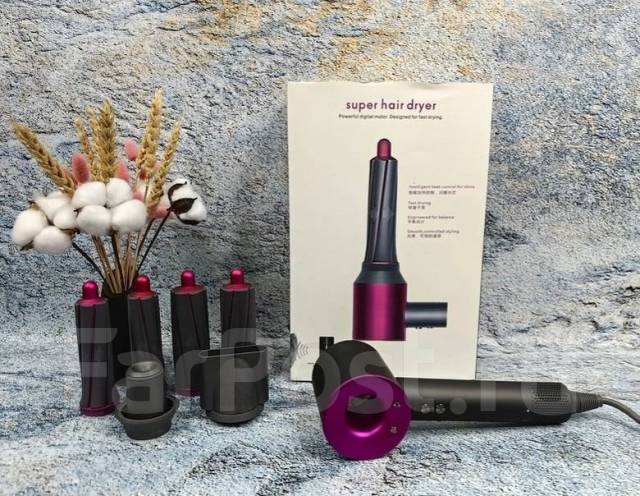 Фен стайлер для волос Dyson, мультистайлер, плойка, для завивки, Дайсон ...