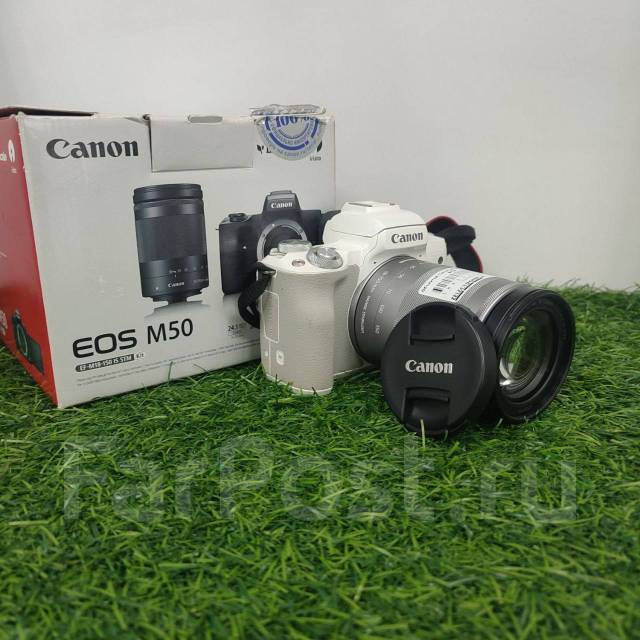 Фотоаппарат зеркальный Canon EOS M50. Доставка бесплатно! Zelectronic ...