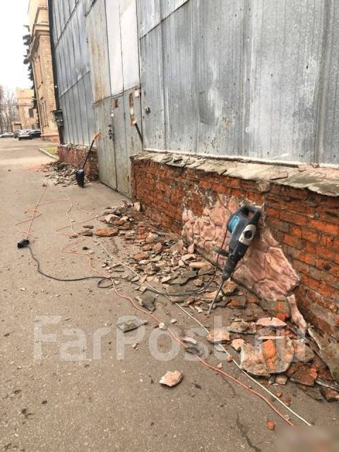 Демонтажные работы. Стены, бетон, проемы. Вывоз и утилизация мусора в ...