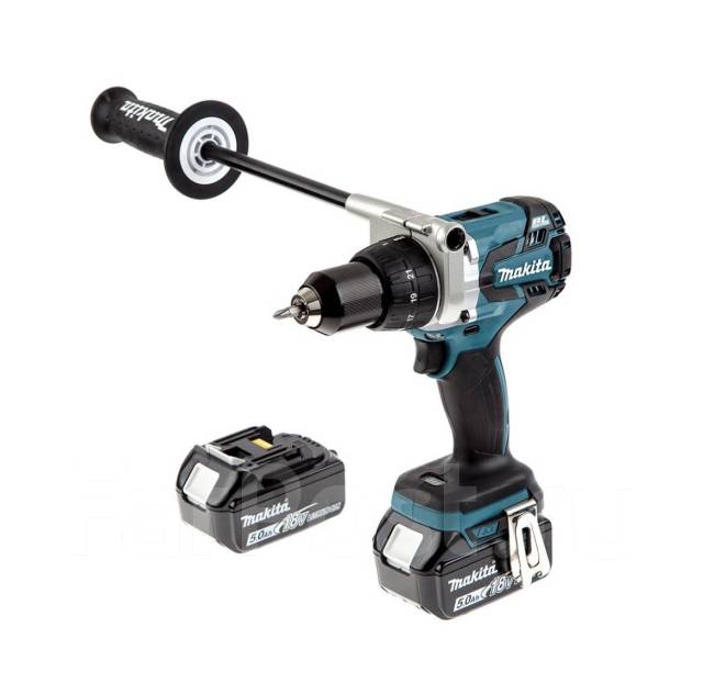 Бесщеточный шуруповерт бур аккумуляторный, Makita DDF481RTE ледобур ...