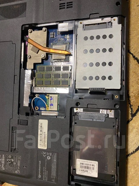 Packard Bell. 17", 2,1����, ��� 4 ��, ���� 450���, WiFi: 1, ����������� �� 1��. ����