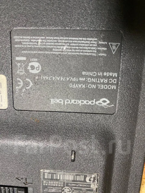 Packard Bell. 17", 2,1����, ��� 4 ��, ���� 450���, WiFi: 1, ����������� �� 1��. ����