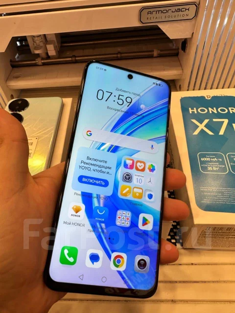 Honor X7b. �����, 128 ��, �����, �������, ������, 3G, 4G LTE, Dual-SIM, NFC ����