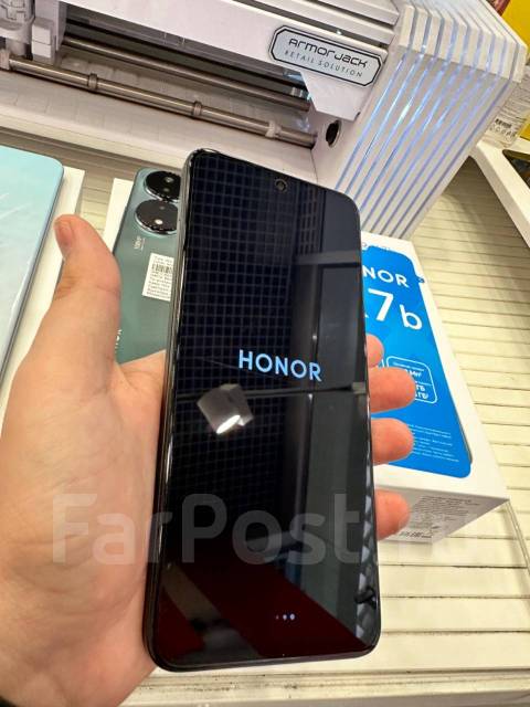 Honor x7b, 128 гб, 6.80", моноблок, белый, зеленый, черный, 3G, 4G LTE ...