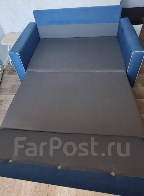 Диван-кровать, малогабаритный, хороший, выкатной, ткань, поролон ...