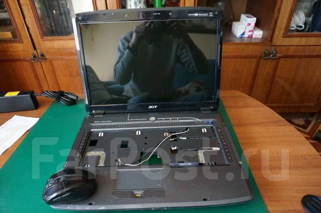 Корпус ноутбука Acer Aspire 5920g вместе с экранной матрицей, б/у, в ...