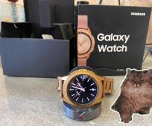 Samsung Galaxy Watch. GPS, NFC, IP68 
