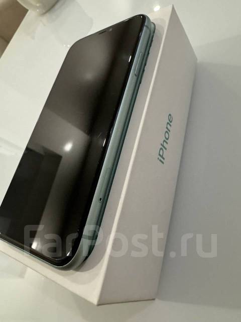 Apple iPhone 11 128 Гб, 6.10", моноблок, зеленый, б/у, в наличии. Цена ...