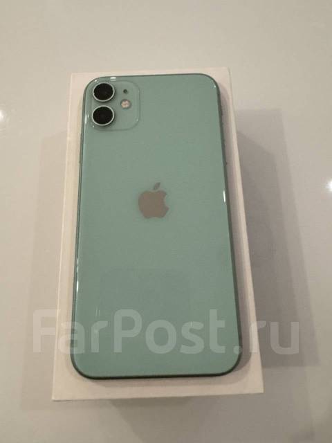 Apple iPhone 11 128 Гб, 6.10", моноблок, зеленый, б/у, в наличии. Цена ...