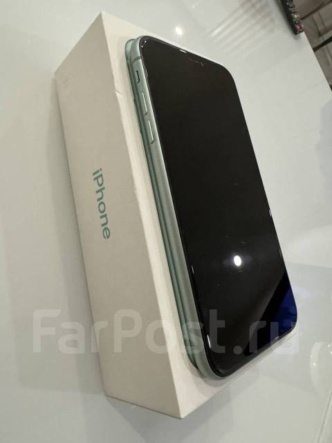 Apple iPhone 11 128 Гб, 6.10", моноблок, зеленый, б/у, в наличии. Цена ...