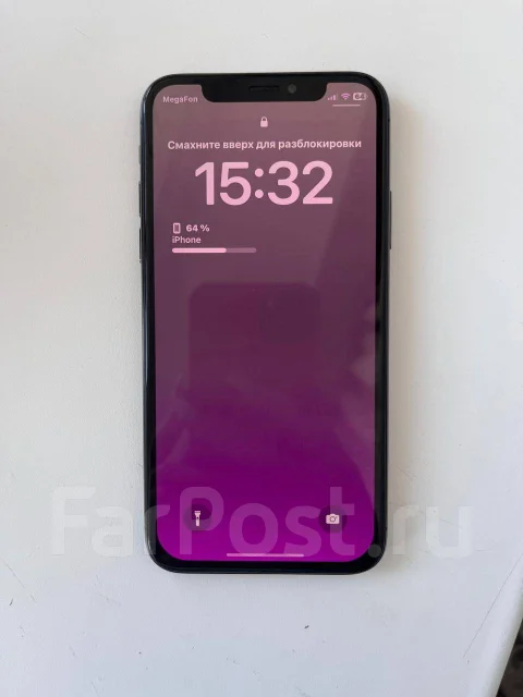 Apple iPhone X. �/�, 64 ��, ������, 3G, 4G LTE, ���������� ����