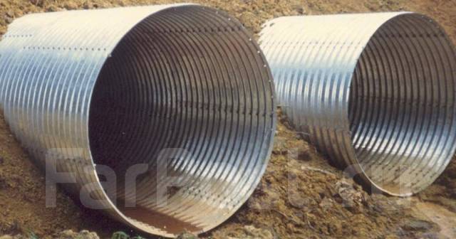 Труба металлическая гофрированная ЛМГ (МГК) 35.40 гофра 150х50, в ...
