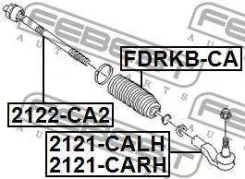 ���������� ������� ����� FORD S-MAX (2006)/ Mondeo IV (2007) [178Febest2121CALH] 2121CALH ����