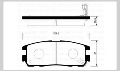 ������� ��������� ������ Sangsin brake SP2089 SP2089 ����