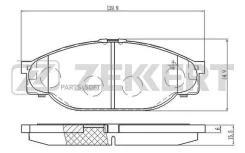 ������� ����. ����. ������. Toyota Hiace (H100) 89- Hilux (N145 N150) 97- Hilux (N50 N85 N90) 88- Zekkert BS-2090 BS2090 ����