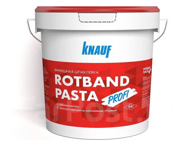 Шпатлевка Knauf Ротбанд Паста Профи 25кг, в наличии, полную стоимость ...