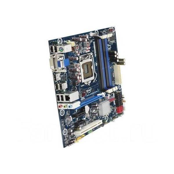 Материнская плата Intel DH55T / Micro ATX / DDR3 / LGA 1156, б/у, в ...