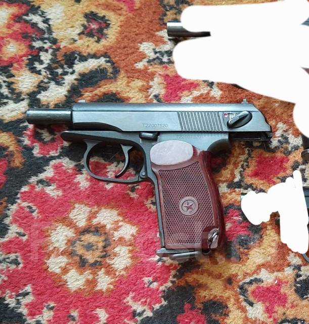 Пневматический пистолет мр654к, б/у, в наличии. Цена: 12 000₽ в Хабаровске