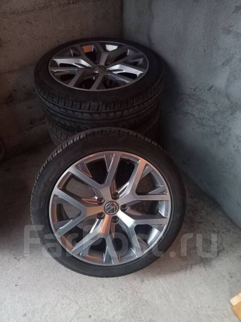 Диски R18 VAG, Volkswagen, 18", 1 шт, 5x112, 57,1 мм. 4 шт, б/у, в ...