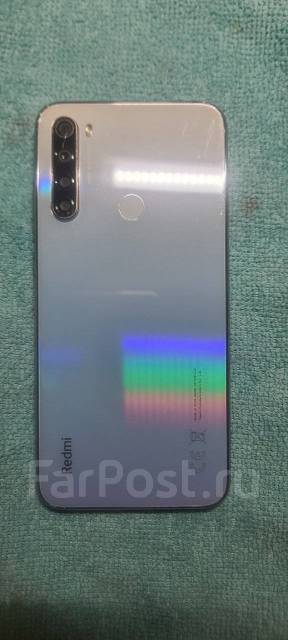 Смартфон Xiaomi Redmi Note 8 4/64Gb, 64 гб, 6.30", моноблок, белый, б/у ...