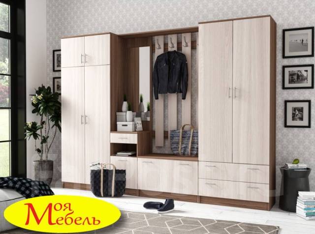 Прихожая Машенька-4, 2800*2100*440, Распродажа! Скидка 3000 руб, новый ...