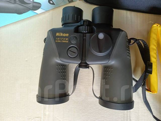 Бинокль морской Nikon 7X50 CF WP Global Compass водонепроницаемый, б/у ...